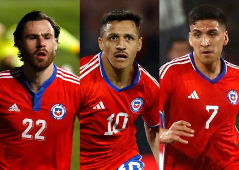 El Top 10 de jugadores chilenos más caros en la actualidad. Fotos: Aton.