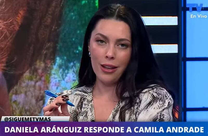 Daniela Aránguiz insiste en que Camila Andrade estaba pauteada en "GH". Créditos: Pantallazo TV+