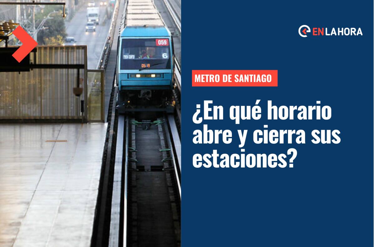 Metro de Santiago | ¿A qué hora abre y cierra este domingo 26 de junio en la Región Metropolitana?