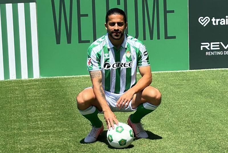 en su llegada al Betis.