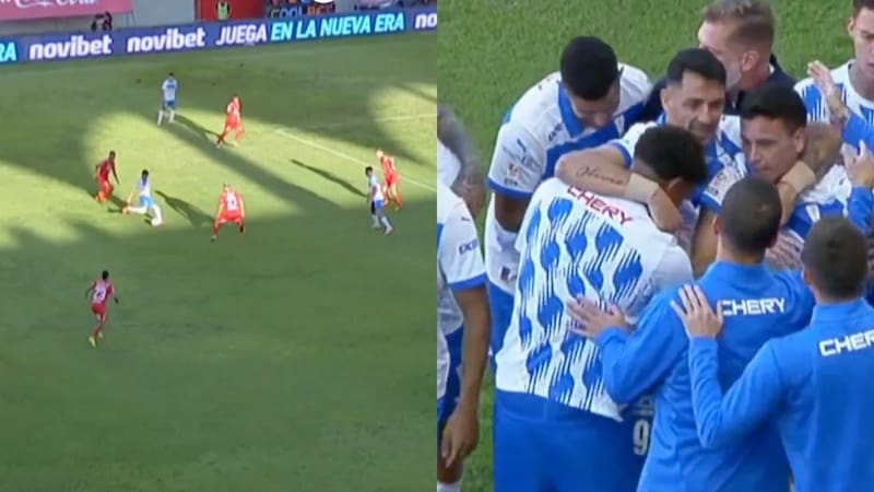 Desde larga distancia: el tremendo golazo de Fernando Zuqui para Universidad Católica