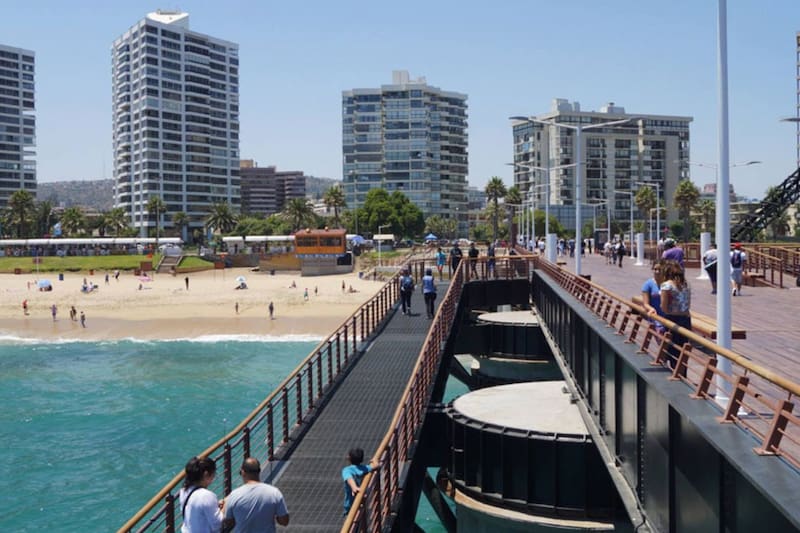 Este ícono turístico de la Región de Valparaíso es perfecto para caminar con tu pareja y tomar algunas fotografías. Foto: Soy Chile.