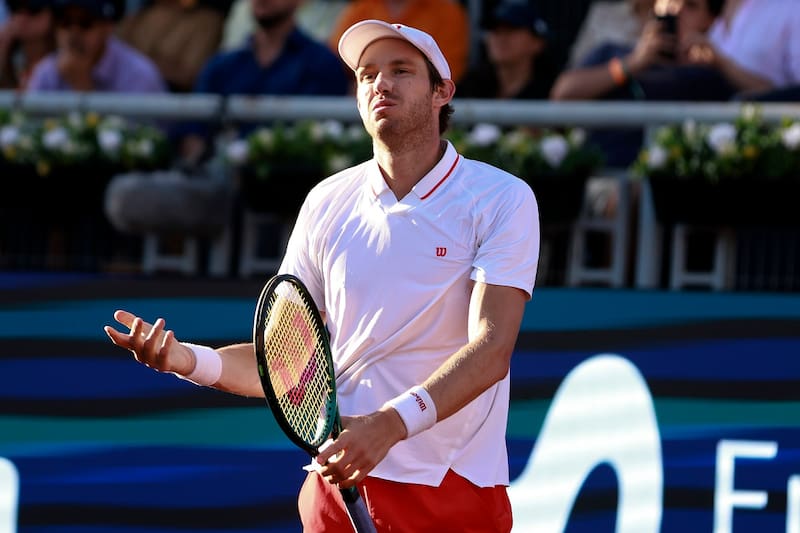 se desplomó en el ranking ATP. Agencia Aton