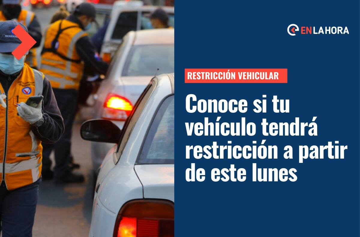 Restricción Vehicular 2022: Revisa con la patente si tu vehículo tiene restricción permanente