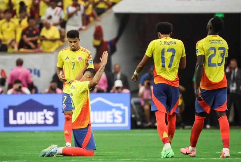 Si Colombia gana, avanzará a los cuartos de final de la Copa América. Foto: EFE