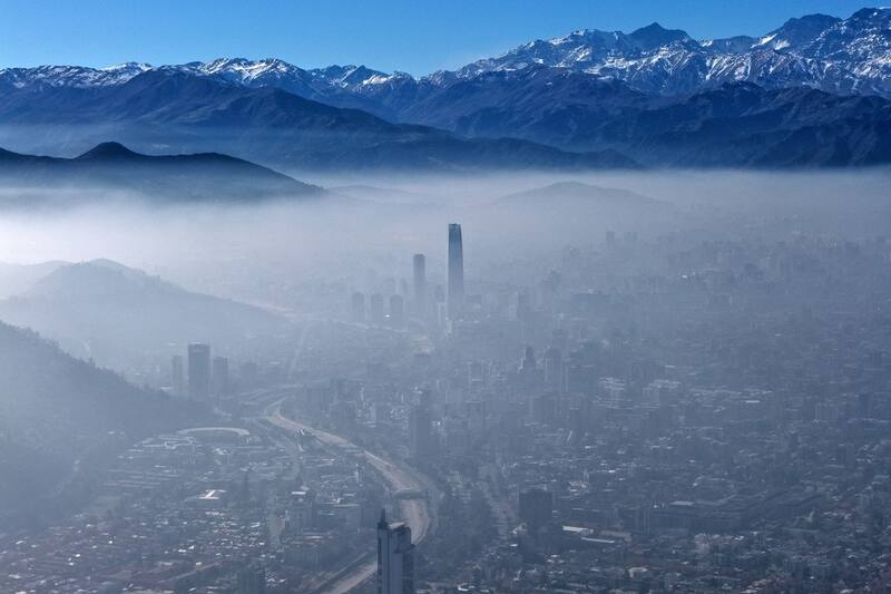 Debido a la mala calidad del aire se sumaron dígitos a la restricción vehicular.