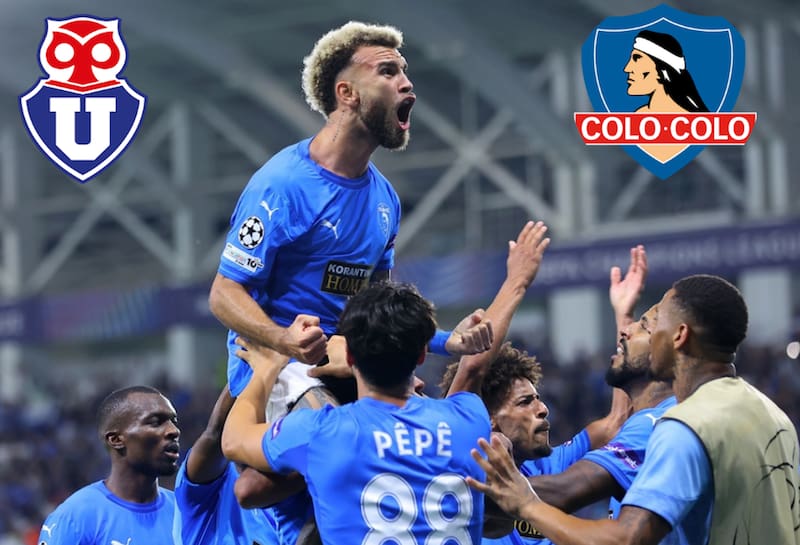 Los dos equipos que tienen una menor tasación que Colo Colo y Universidad de Chile.