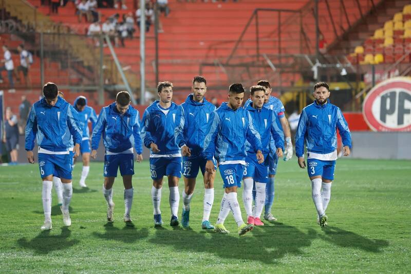 en el estadio Santa Laura. Foto: Agencia Aton.