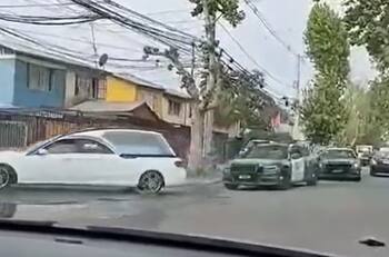 VIDEO | Descomunal operativo policial genera funeral de narco influencer “Ina”