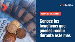 Bonos de diciembre: ¿Cuáles son los beneficios del Estado que puedes recibir en este mes?