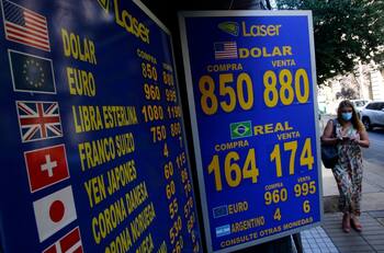 Efecto Boric en el mercado: dólar abrió con fuerte alza y la Bolsa cayó un 7,27%