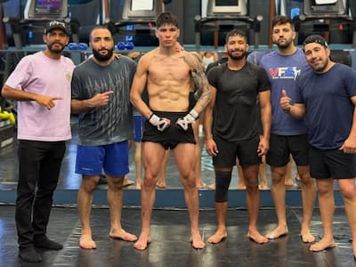 Ya está en Azerbaijan: Jaula Bahamondes cuenta las horas para enfrentar a Rafel Fiziev en la UFC