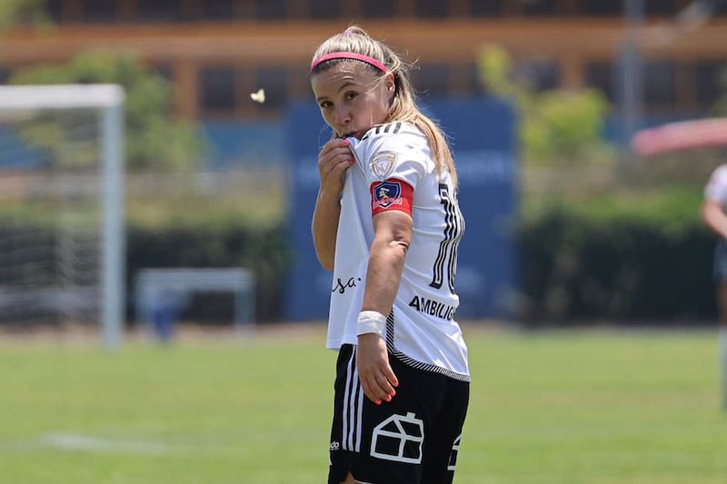 La capitana alba marcó tres goles en la victoria sobre Audax Italiano. Foto: Prensa Colo Colo.