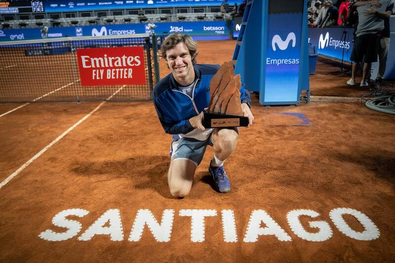 ganó la última edición del Chile Open. (Matías Donoso. ATP Santiago).