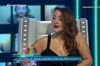 "Vino por primera vez a mi cumpleaños": Pamela Leiva contó que su padre fue por primera vez a su celebración cuando cumplió 39