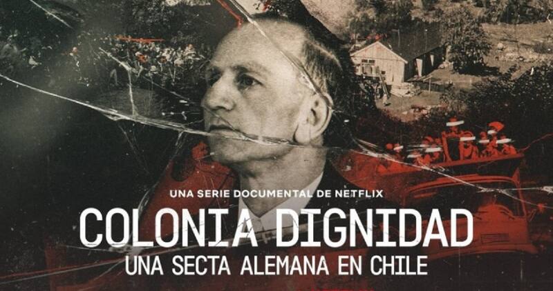 Imágen promocional de la serie documental de Colonia Dignidad que fue dirigida por Crisitán Leighton