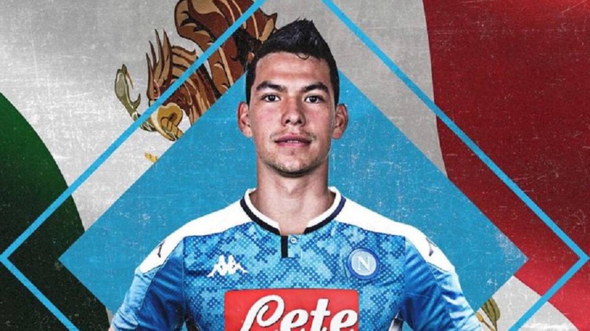 Así Napoli le dio la bienvenida a Hirving Lozano