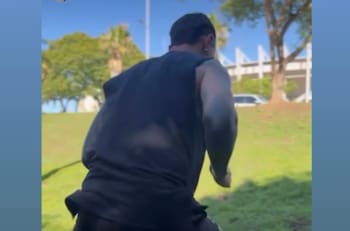 VIDEO | A la espera de su destino en la UC: este jugador se entrena en Argentina