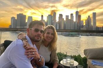 Chris Hemsworth saluda con tiernas postales a Elsa Pataky en su cumpleaños 44
