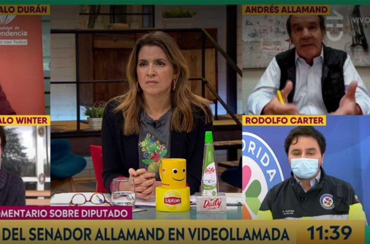 El trolleo de Monserrat Álvarez a Andrés Allamand en "Contigo en la Mañana"