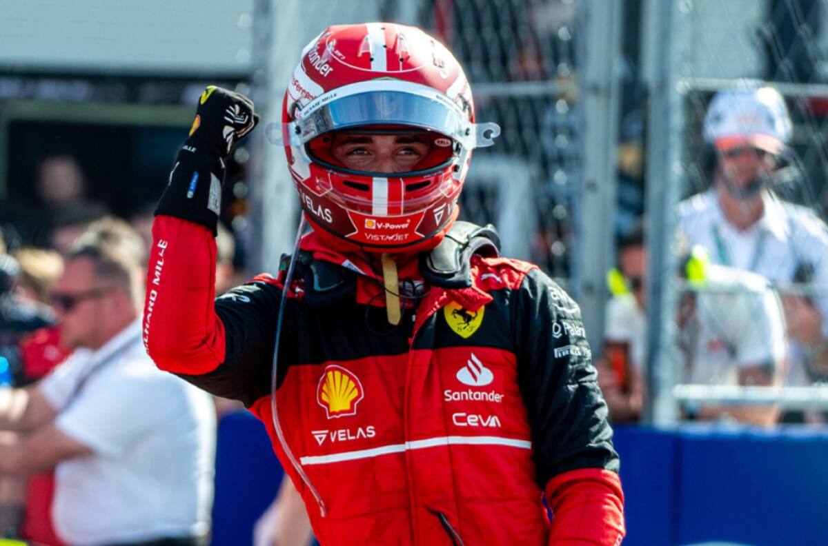 F1: Charles Leclerc se quedó con la pole position del Gran Premio de Singapur
