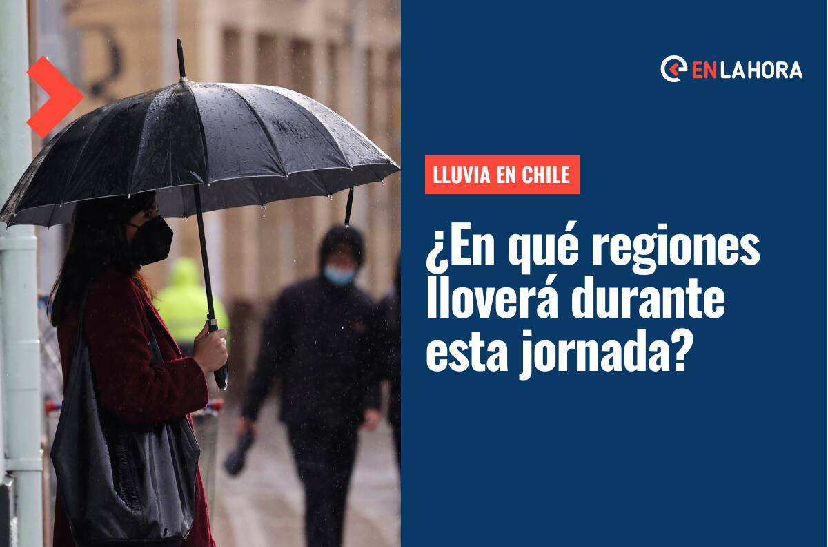 Lluvia y nieve en Chile: ¿En qué sectores del país lloverá o nevará este domingo 9 de octubre?