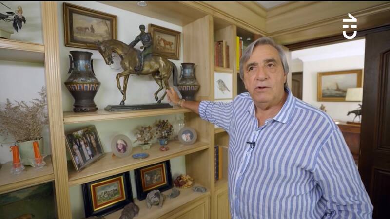 presentó las colecciones de su casa.