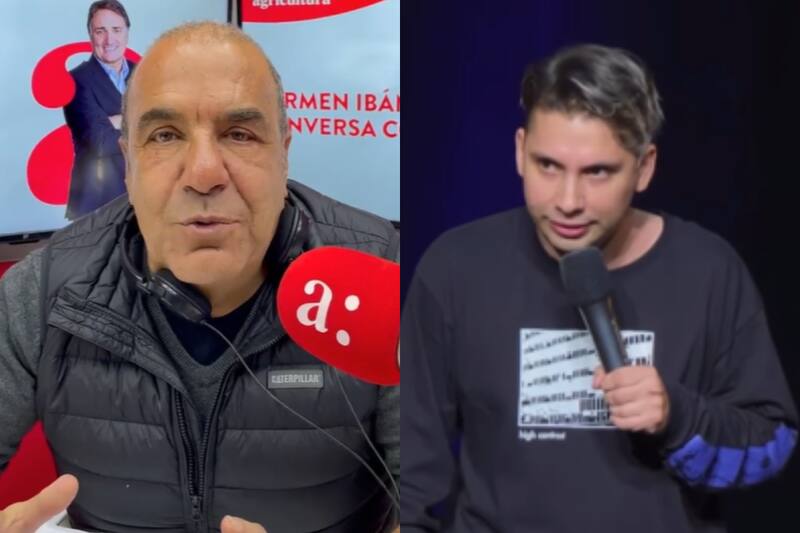 Fotos de redes sociales de Checho Hirane y Fabrizio Copano/ Instagram