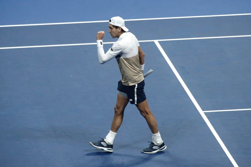 El chileno ha ganado sus dos primeros partidos del 2025. Foto: Agencia EFE