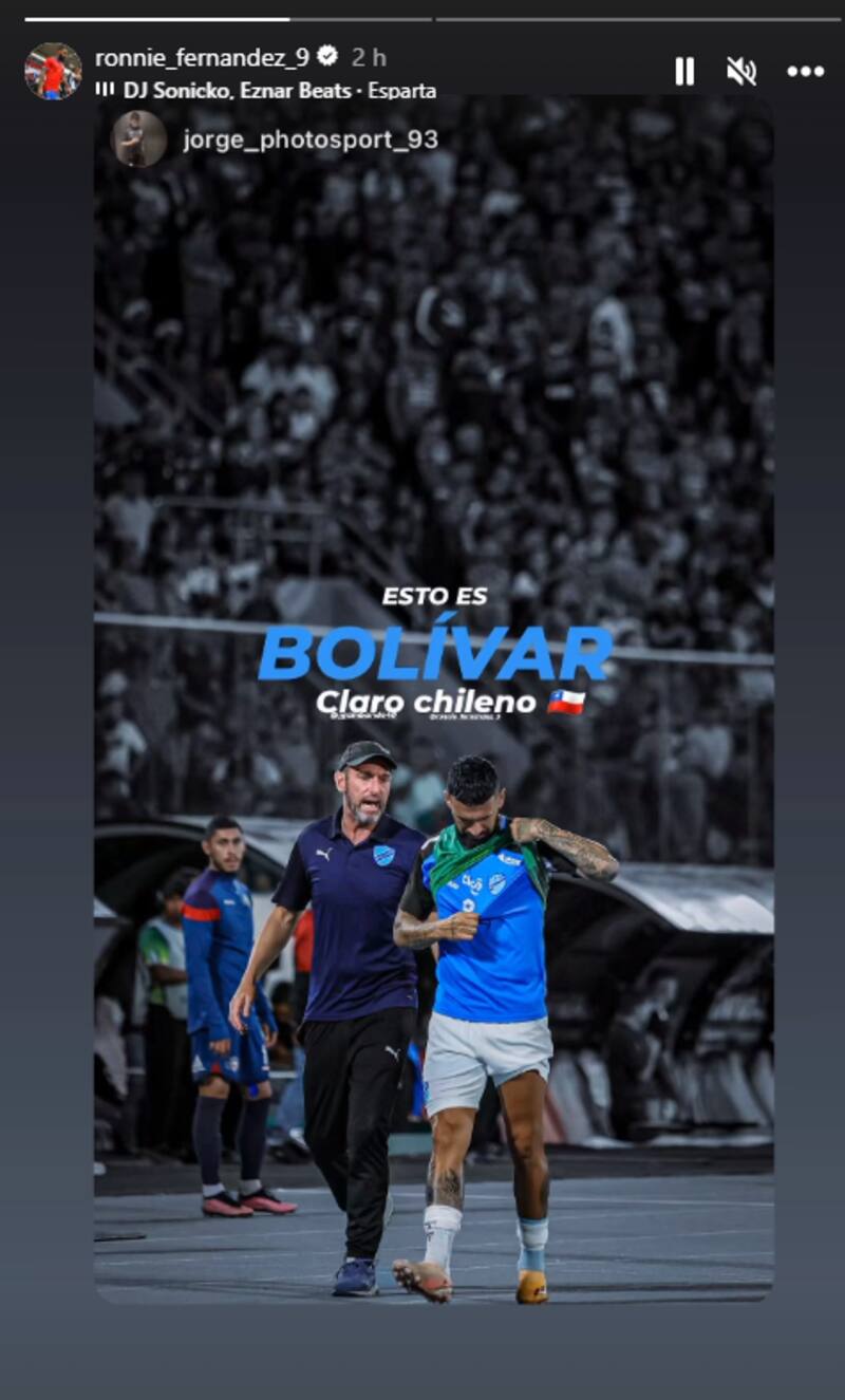 El jugador tuvo un polémico cruce en la final del torneo boliviano.