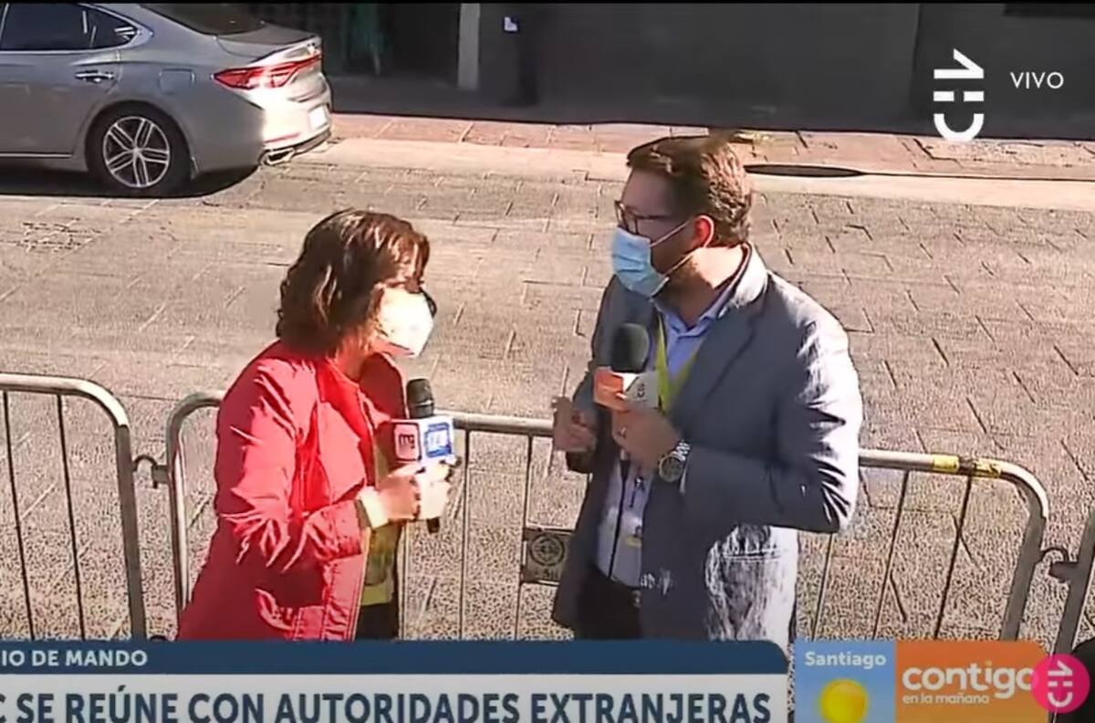 "Tú estai muy abajo": Luis Ugalde, notero de CHV, lanzó peculiar broma por el rating de "Mucho Gusto", su competencia