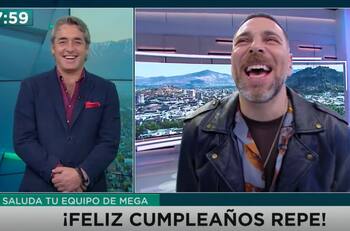 Al más puro estilo de Marilyn Monroe: José Antonio Neme sorprendió a José Luis Reppening cantándole feliz cumpleaños