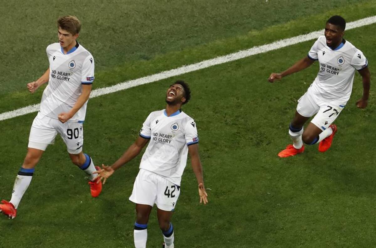 Champions League: Heroica victoria de un Brujas diezmado por el Covid-19