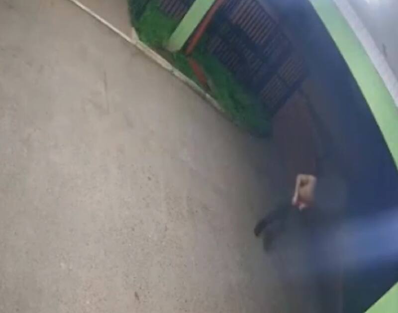 Registros del sujeto durante la detonación del Cajero Automático en Temuco.