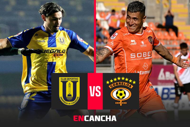 por la fecha 18 de la Primera B. Foto: Prensa Fútbol UdeC y Agencia Aton.