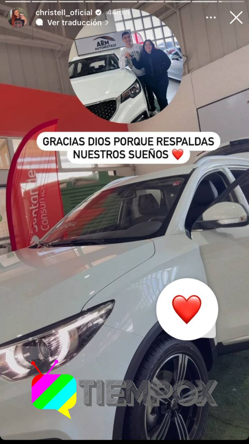 Historias de Instagram de Christell Rodríguez