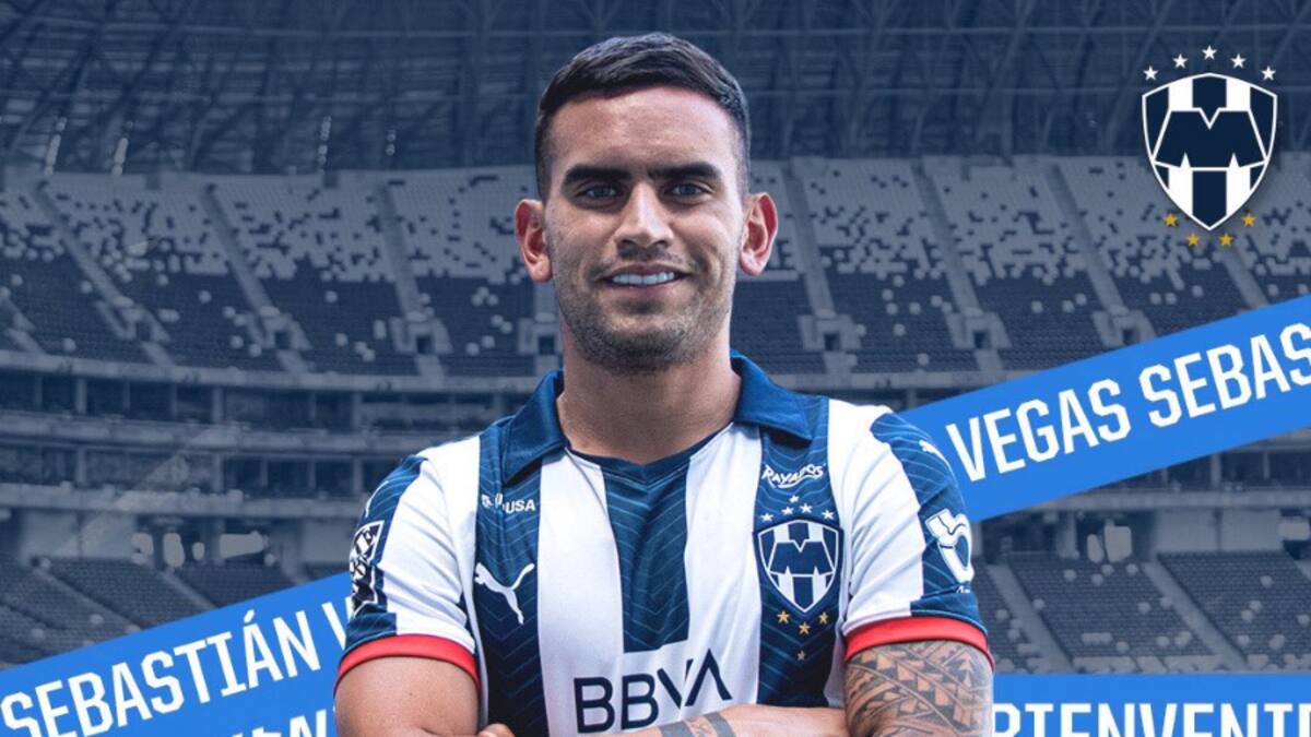 Rayados de Monterrey oficializó el fichaje de Sebastián Vegas