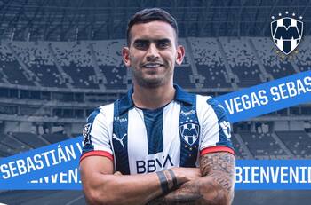 Rayados de Monterrey oficializó el fichaje de Sebastián Vegas