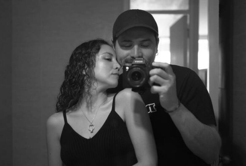 Romina Norambuena junto a su pololo. Créditos: Instagram