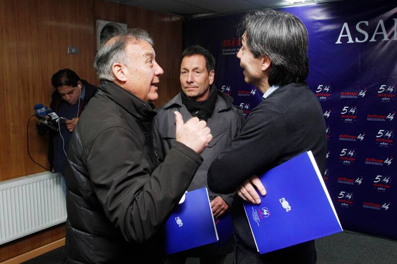 , ex entrenador de Audax Italiano. Foto: Agencia Aton.