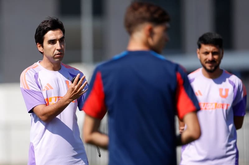Francisco Meneghini en la pretemporada de los azules.