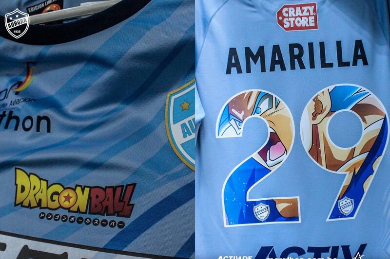 Los detalles de la camiseta que utilizaron en su último partido. Foto: Aurora en X.