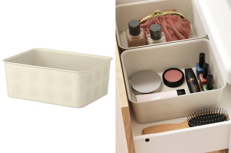 Este organizador es ideal para cualquier espacio de la casa.