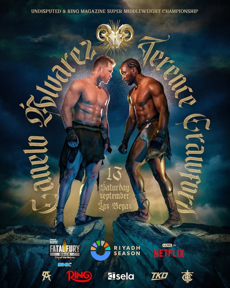 La pelea será transmitida para todo el mundo por Netflix.