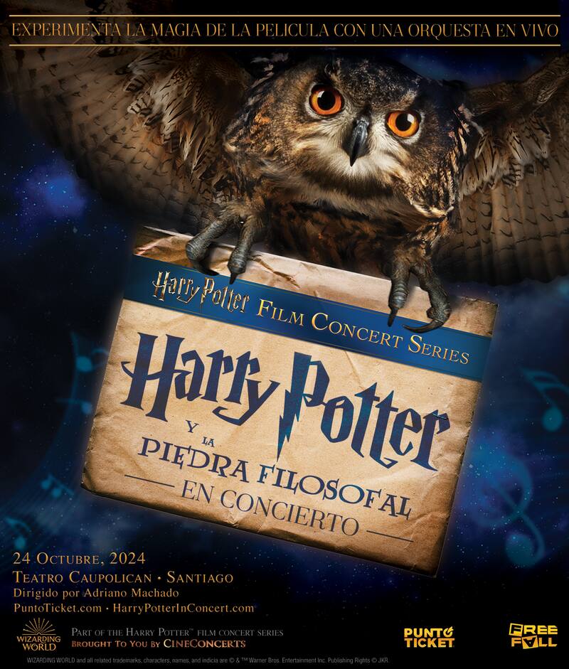 “Harry Potter y la Piedra Filosofal” se podrá ver en octubre con una gran orquesta en vivo