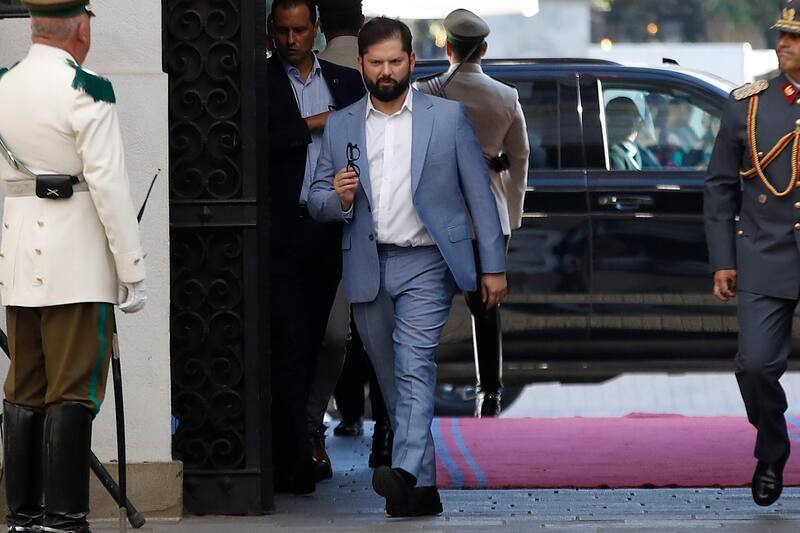 El Presidente encabezó la ceremonia que anunció cinco nuevos ministros. Créditos: ATON/Referencial