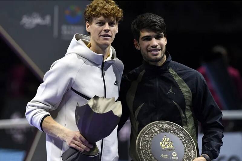 Los finalistas de la edición 2024 de la Six Kings Slam.