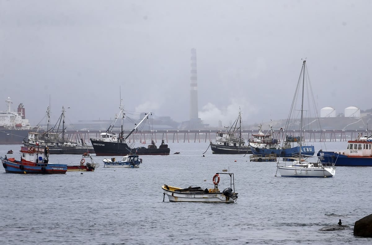 Desapareció buzo mariscador en Quintero: Armada y pescadores de la zona se unieron a la búsqueda