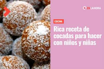 Receta de cocadas caseras de galletas: Fácil para hacer con los niños y muy rica y entretenida