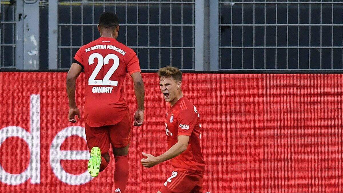 Con golazo de Kimmich el Bayern venció al Dortmund y se acercó al título
